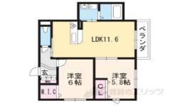 SHA MAISON THE SHIP NISHIGAMO間取り図面