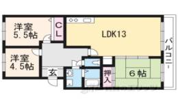 ヴィラピーシス間取り図面