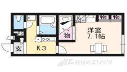 レオパレスハーモニー垣添間取り図面