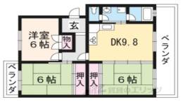 グランシャリオ　Ａ棟間取り図面