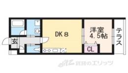 リアン桂ウエスト間取り図面