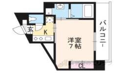 ランフォート西院間取り図面