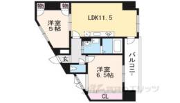 ランフォート西院間取り図面
