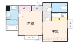 レジアス２間取り図面