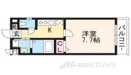シエルコート一乗寺間取り図面