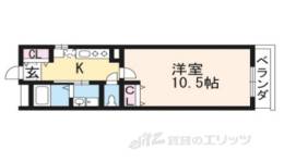 グランレブリー御所西２間取り図面