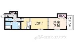 ヘーベルメゾン円町東間取り図面