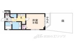 ベラジオ京都鞍馬口間取り図面