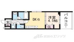 ベラジオ京都鞍馬口間取り図面
