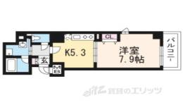 アスヴェル京都西七条間取り図面