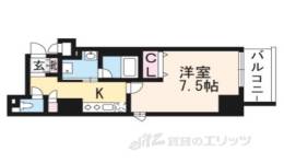 アスヴェル京都西七条間取り図面
