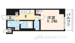 アスヴェル京都西七条間取り図面