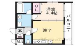 ベラジオ京都鞍馬口間取り図面
