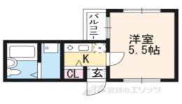 ル・モンド三宅間取り図面