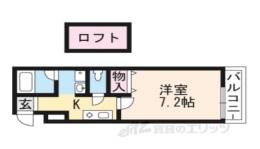クレシェンドＫ間取り図面