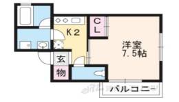 スタシオンＳＵＮ間取り図面