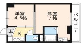 ヴィラナリー草津２間取り図面