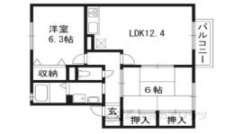 カサブランカ２間取り図面