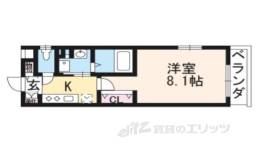 ベラジオ西陣聚楽２505間取り図面