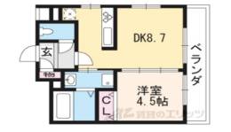 ベラジオ西陣聚楽２510間取り図面
