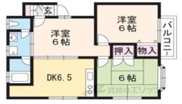 サザン・ビューティー多喜間取り図面