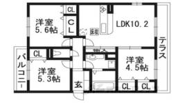 セジュールリッシュ間取り図面