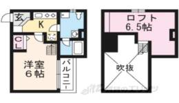 リヴァブル京都駅西間取り図面