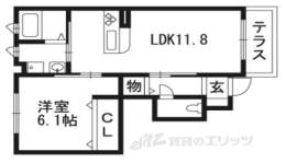 テラパークス壱番館間取り図面