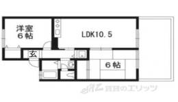 リヴェール宝ヶ池間取り図面