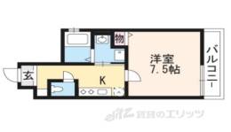 シエルコート紫野間取り図面