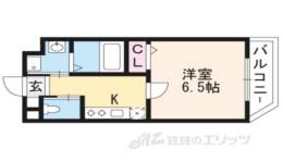 シエルコート紫野間取り図面