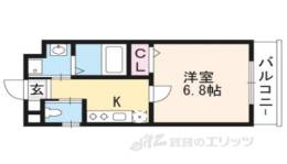 シエルコート紫野間取り図面