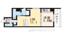 シルエラ御所南間取り図面