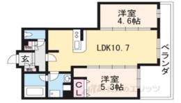 CURIOJITE OKAZAKI間取り図面
