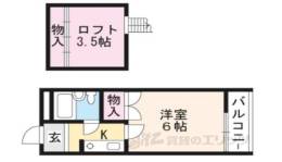 ネオパレス亀岡間取り図面
