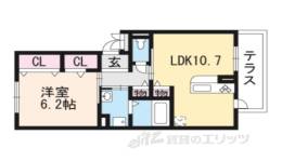 エール北花山間取り図面