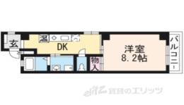 アパートメント膳所間取り図面