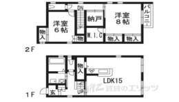 FOREST RIVER御所北間取り図面