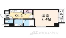 プレザント京都･東山間取り図面