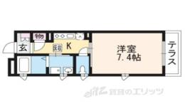 シャーメゾン深草間取り図面