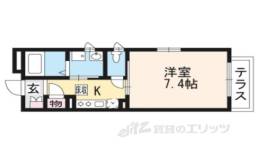 シャーメゾン深草間取り図面