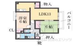 メゾンドシュウ間取り図面
