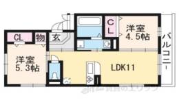 カーサルミノサドゥーエ間取り図面