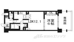 リーガル京都四条烏丸２間取り図面