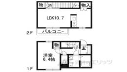 メゾントワ膳所間取り図面