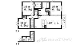 アルブルＢ棟間取り図面