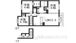 アルブルＢ棟間取り図面