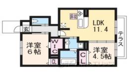 ＰｒｅｓｓｏＫＡＴＡＴＡ間取り図面