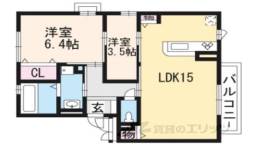 ルナパレス友岡間取り図面