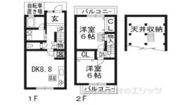 貸家間取り図面